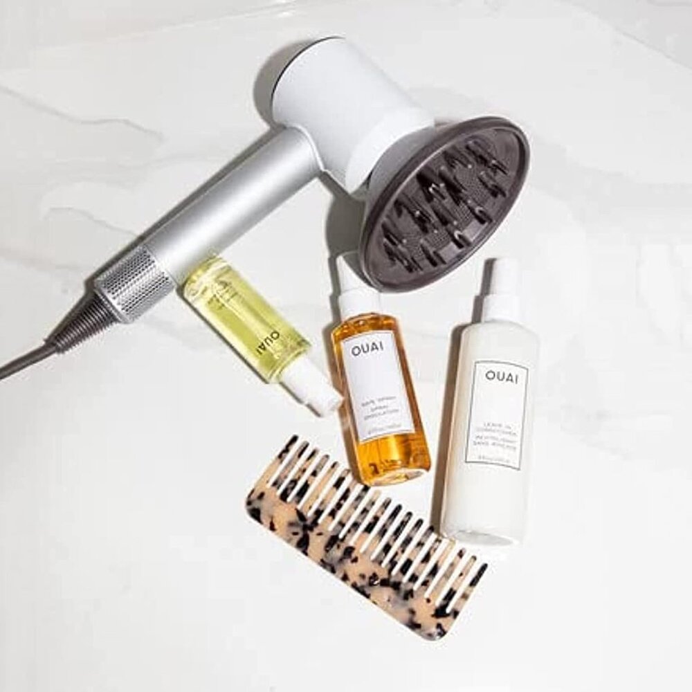OUAI Leave-In Conditioner + Wave Spray Bundle - Picture 2 of 7
